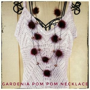 Gardenia LTD Women's *Pom Pom Necklace*